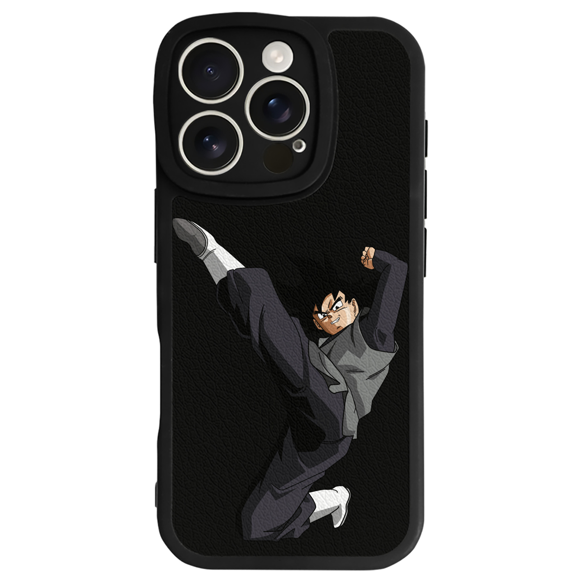 （画像用） ドラゴンボール ベジータ四世（Bejīta Yonsei）DRAGON BALL Vegeta IV 【iPhone 16シリーズ対応】シリコンスマホケース（レザー調） 材質：シリコン